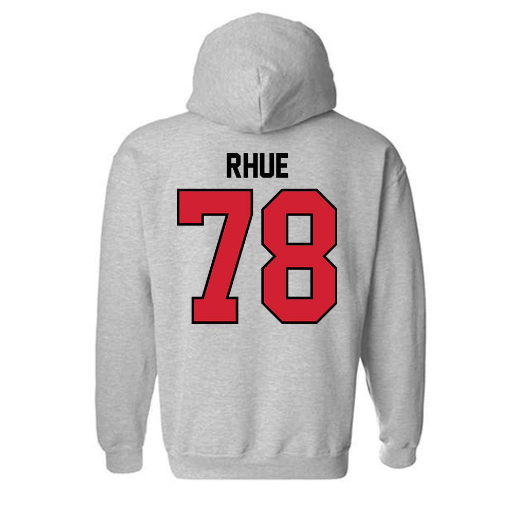 Eastern Washington - NCAA Football : Gabe Rhue - Classic Shersey Hooded Sweatshirt-1