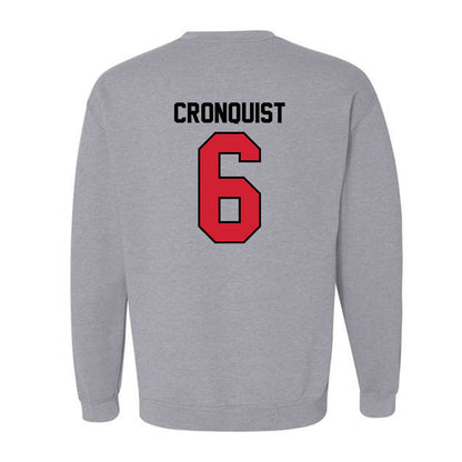 Eastern Washington - NCAA Football : Noah Cronquist - Classic Shersey Crewneck Sweatshirt-1