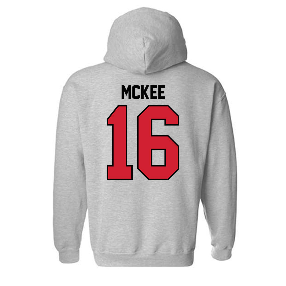 Eastern Washington - NCAA Football : Soren McKee - Classic Shersey Hooded Sweatshirt-1
