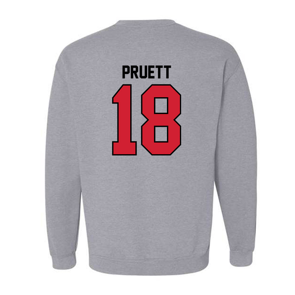 Eastern Washington - NCAA Football : Cole Pruett - Classic Shersey Crewneck Sweatshirt-1