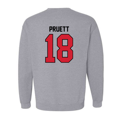 Eastern Washington - NCAA Football : Cole Pruett - Classic Shersey Crewneck Sweatshirt-1
