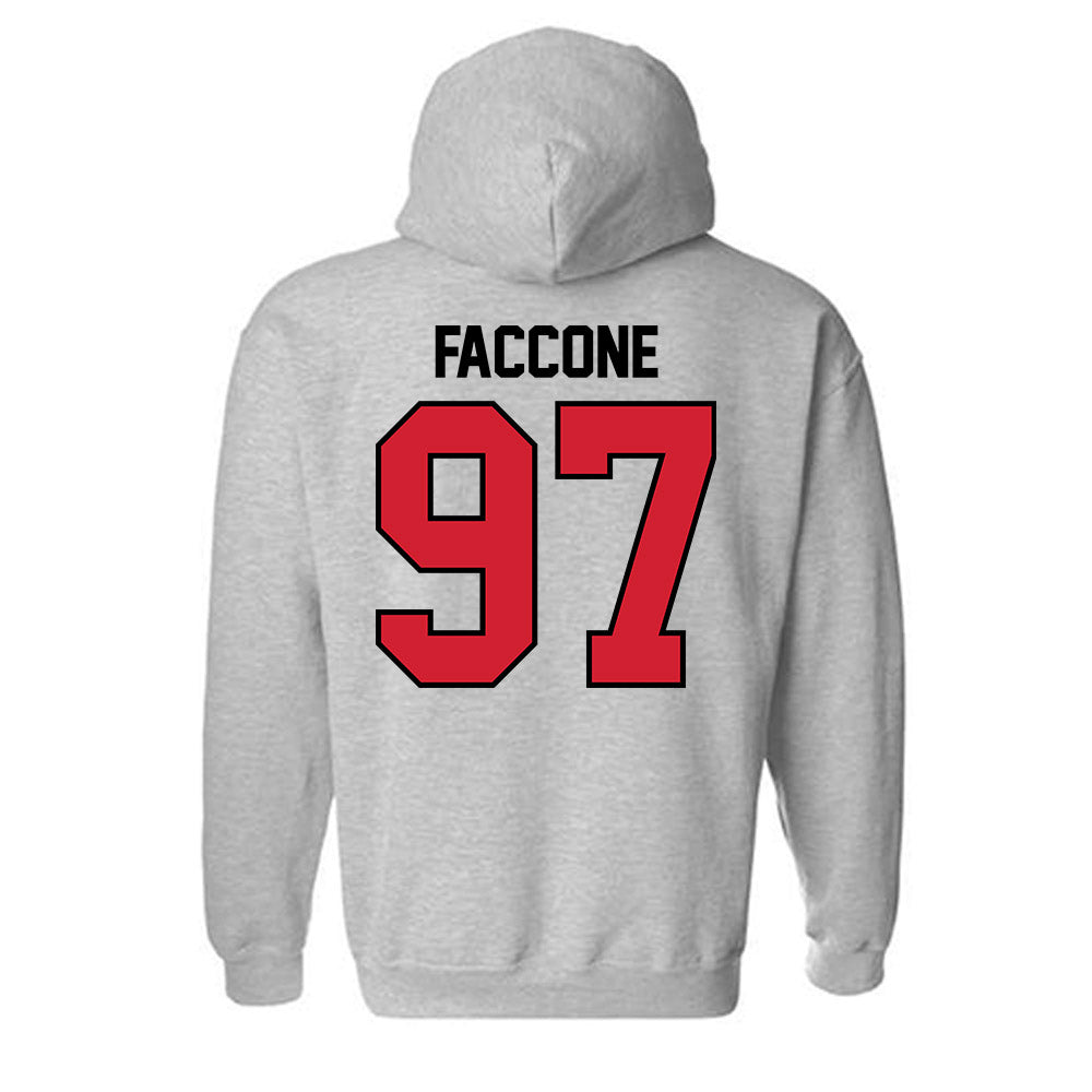 Eastern Washington - NCAA Football : Luke Faccone - Classic Shersey Hooded Sweatshirt-1