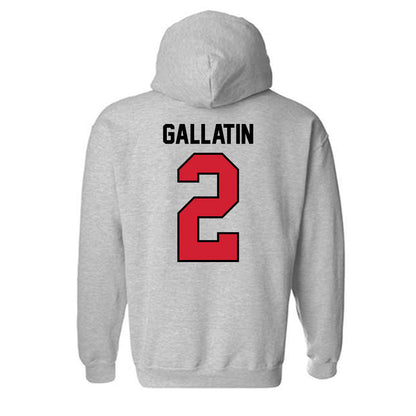 Eastern Washington - NCAA Women's Basketball : Ella Gallatin - Classic Shersey Hooded Sweatshirt-1