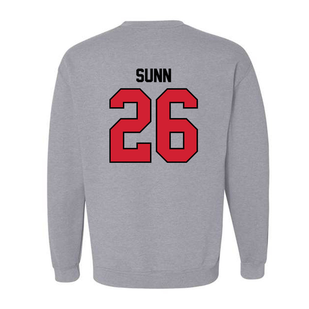 Eastern Washington - NCAA Football : Read Sunn - Classic Shersey Crewneck Sweatshirt-1