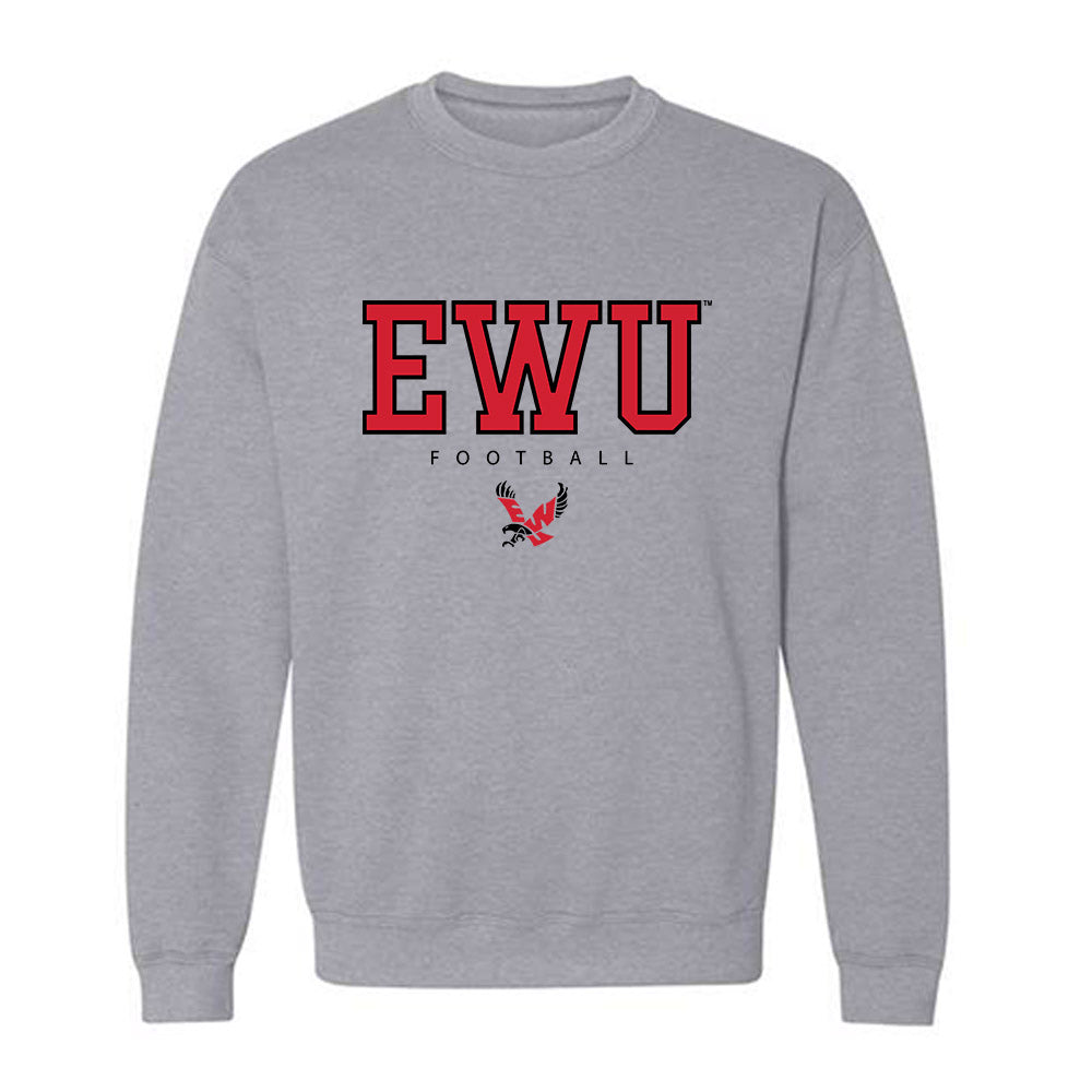 Eastern Washington - NCAA Football : Hunter Mckee - Classic Shersey Crewneck Sweatshirt-0