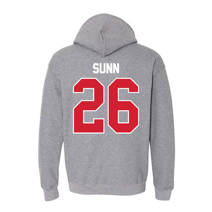 Eastern Washington - NCAA Football : Read Sunn - Classic Shersey Hooded Sweatshirt-1