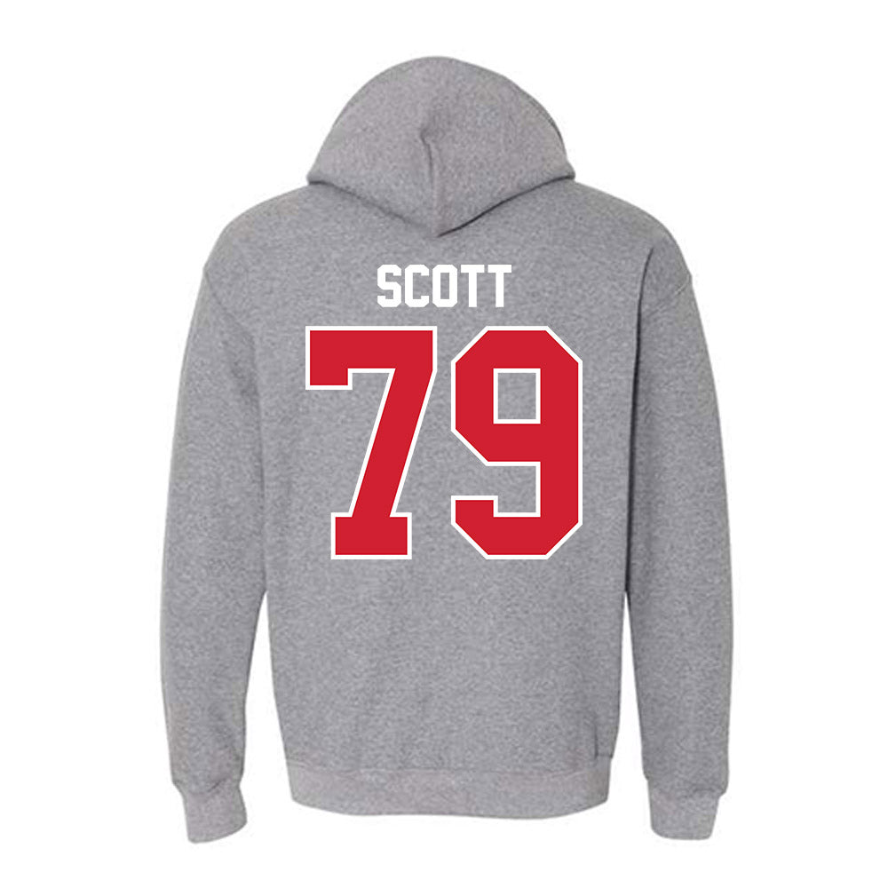 Eastern Washington - NCAA Football : Dylan Scott - Classic Shersey Hooded Sweatshirt-1