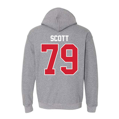 Eastern Washington - NCAA Football : Dylan Scott - Classic Shersey Hooded Sweatshirt-1