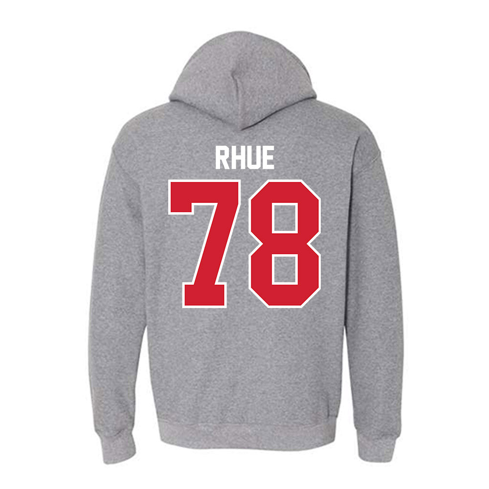 Eastern Washington - NCAA Football : Gabe Rhue - Classic Shersey Hooded Sweatshirt-1