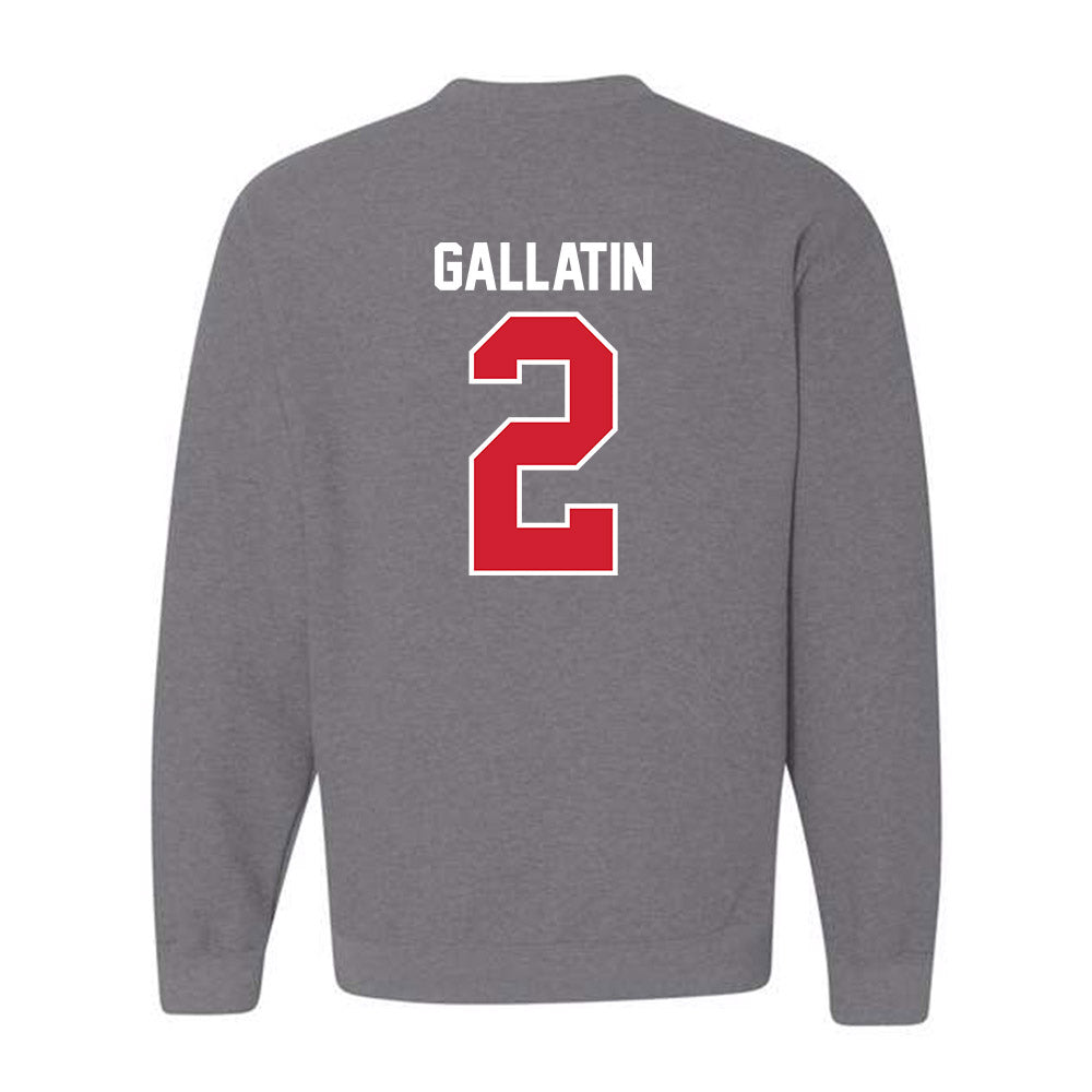 Eastern Washington - NCAA Women's Basketball : Ella Gallatin - Classic Shersey Crewneck Sweatshirt-1