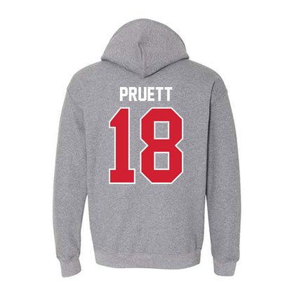 Eastern Washington - NCAA Football : Cole Pruett - Classic Shersey Hooded Sweatshirt-1