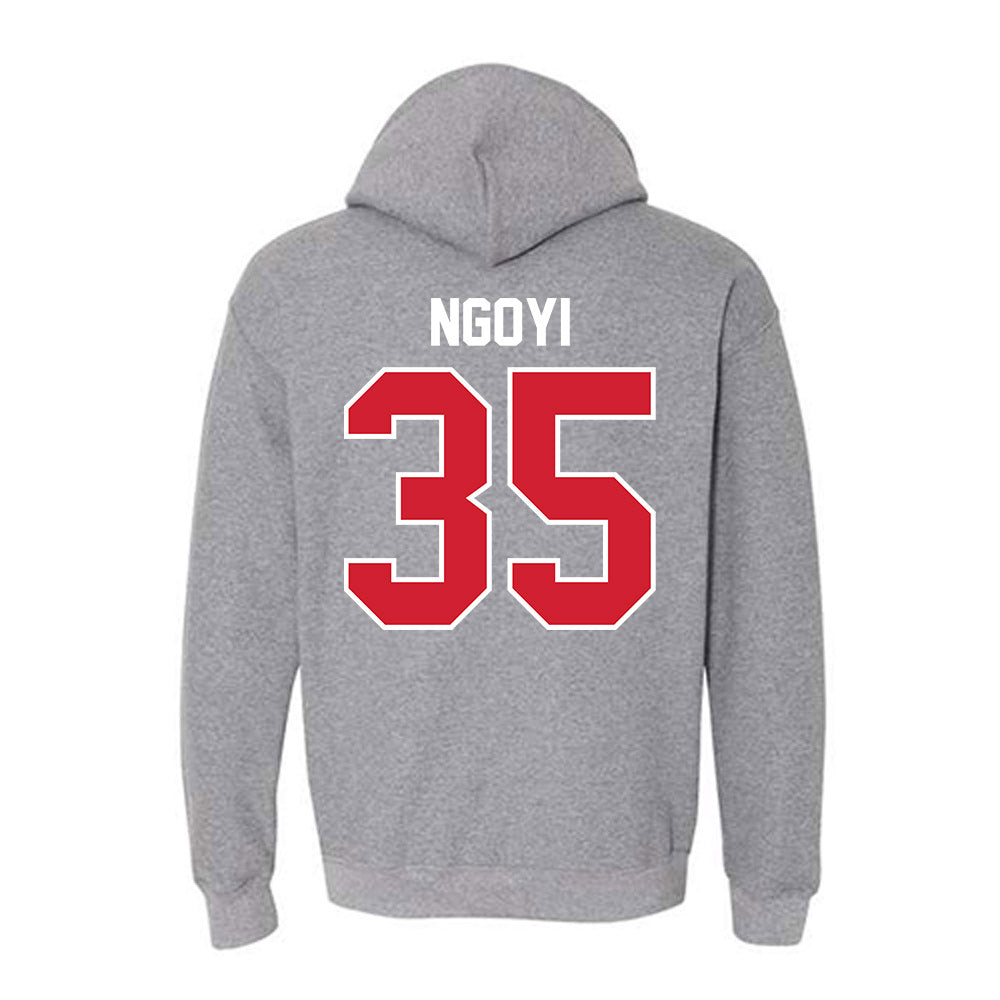 Eastern Washington - NCAA Men's Basketball : Shaumba Ngoyi - Classic Shersey Hooded Sweatshirt-1