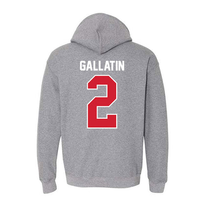 Eastern Washington - NCAA Women's Basketball : Ella Gallatin - Classic Shersey Hooded Sweatshirt-1
