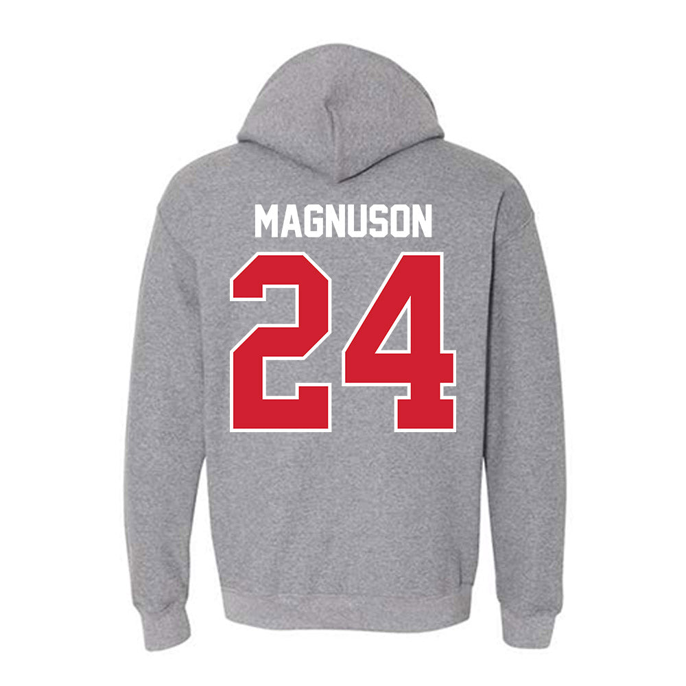 Eastern Washington - NCAA Women's Basketball : Brielle Magnuson - Classic Shersey Hooded Sweatshirt-1