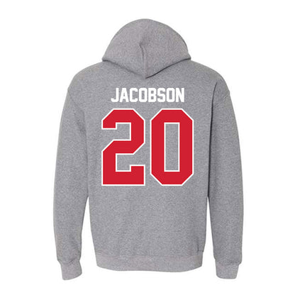 Eastern Washington - NCAA Football : Tyson Jacobson - Classic Shersey Hooded Sweatshirt-1