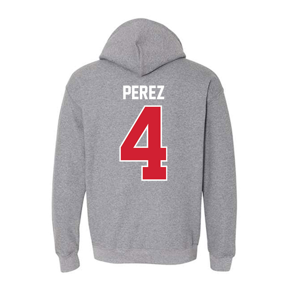 Eastern Washington - NCAA Football : Isaiah Perez - Classic Shersey Hooded Sweatshirt-1