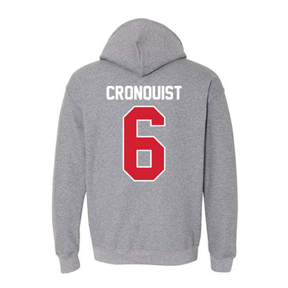 Eastern Washington - NCAA Football : Noah Cronquist - Classic Shersey Hooded Sweatshirt-1