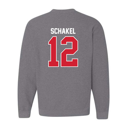 Eastern Washington - NCAA Football : Jake Schakel - Classic Shersey Crewneck Sweatshirt-1