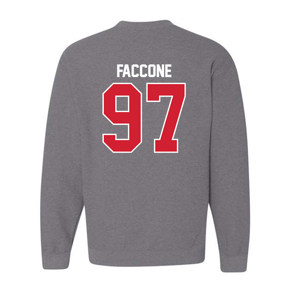 Eastern Washington - NCAA Football : Luke Faccone - Classic Shersey Crewneck Sweatshirt-1
