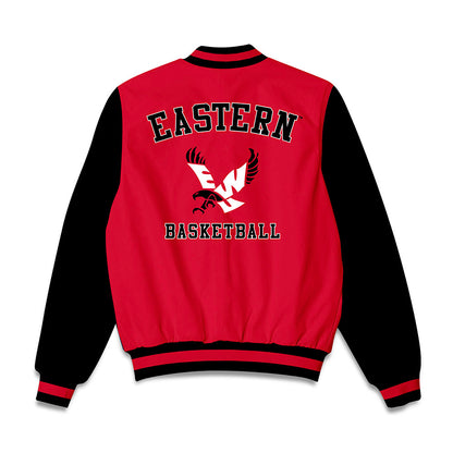 Eastern Washington - NCAA Men's Basketball : Alan Gballou - Bomber Jacket-1