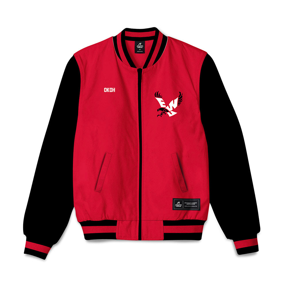 Eastern Washington - NCAA Men's Track & Field : Enoch Okoh - Bomber Jacket-0