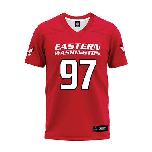 Eastern Washington - NCAA Football : Luke Faccone - Premium Football Jersey-0