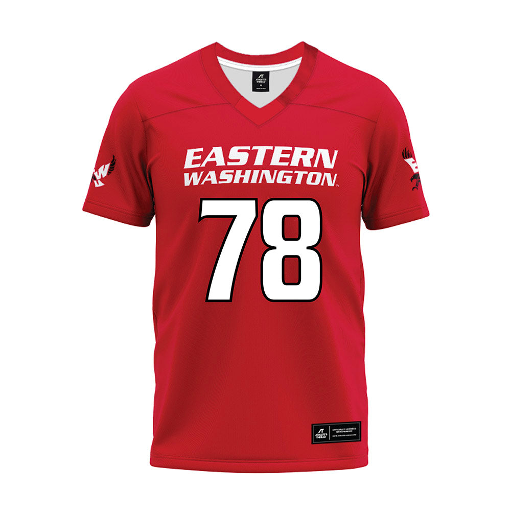 Eastern Washington - NCAA Football : Gabe Rhue - Premium Football Jersey-0