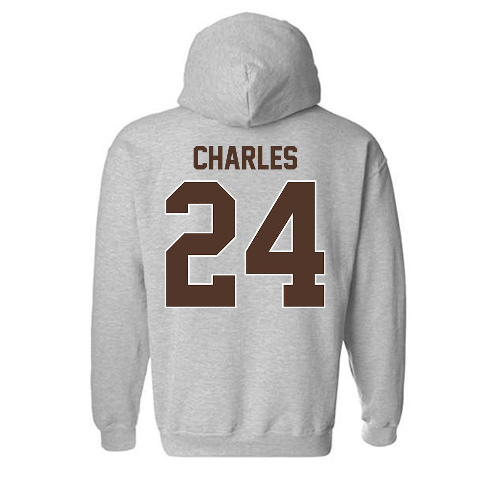 St. Bonaventure - NCAA Men's Basketball : Cayden Charles - Classic Shersey Hooded Sweatshirt-1