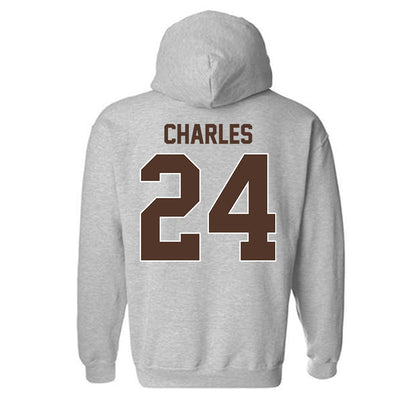 St. Bonaventure - NCAA Men's Basketball : Cayden Charles - Classic Shersey Hooded Sweatshirt-1