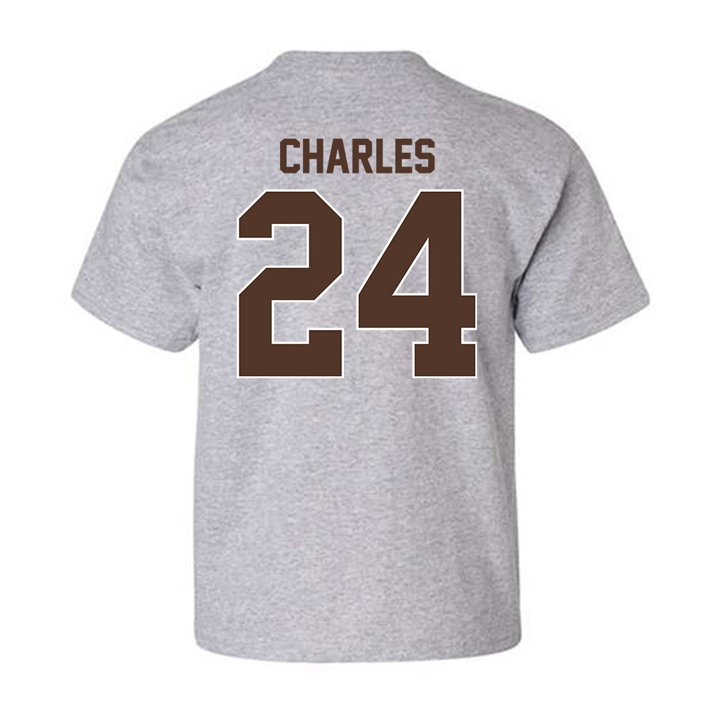 St. Bonaventure - NCAA Men's Basketball : Cayden Charles - Classic Shersey Youth T-Shirt-1