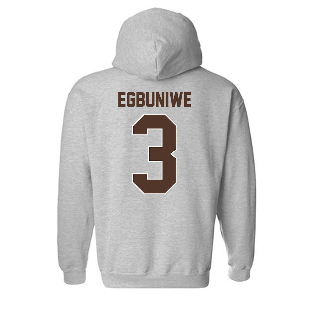 St. Bonaventure - NCAA Men's Basketball : Daniel Egbuniwe - Classic Shersey Hooded Sweatshirt-1