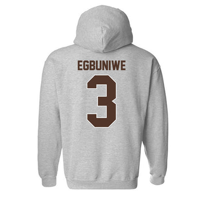 St. Bonaventure - NCAA Men's Basketball : Daniel Egbuniwe - Classic Shersey Hooded Sweatshirt-1