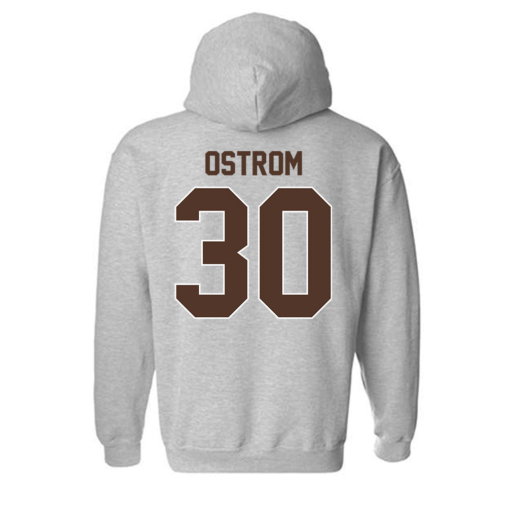 St. Bonaventure - NCAA Men's Basketball : Broek Ostrom - Classic Shersey Hooded Sweatshirt-1