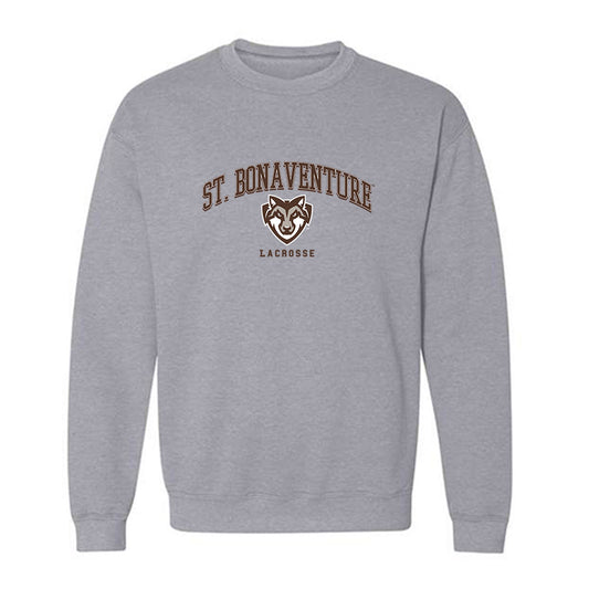 St. Bonaventure - NCAA Men's Lacrosse : Simon Kowal - Classic Shersey Crewneck Sweatshirt-0