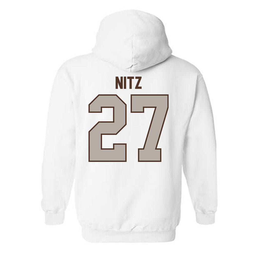 St. Bonaventure - NCAA Men's Soccer : Harrison Nitz - Classic Shersey Hooded Sweatshirt-1