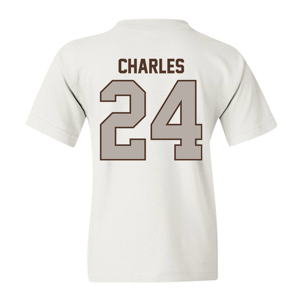 St. Bonaventure - NCAA Men's Basketball : Cayden Charles - Classic Shersey Youth T-Shirt-1