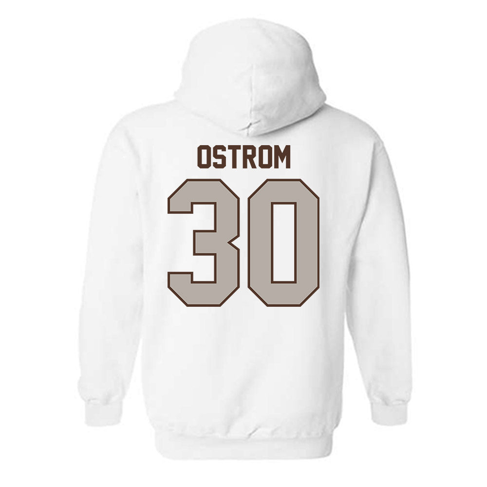 St. Bonaventure - NCAA Men's Basketball : Broek Ostrom - Classic Shersey Hooded Sweatshirt-1
