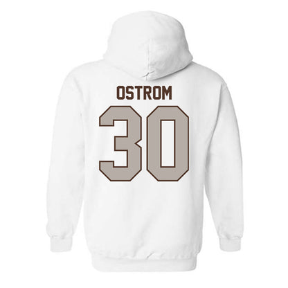 St. Bonaventure - NCAA Men's Basketball : Broek Ostrom - Classic Shersey Hooded Sweatshirt-1