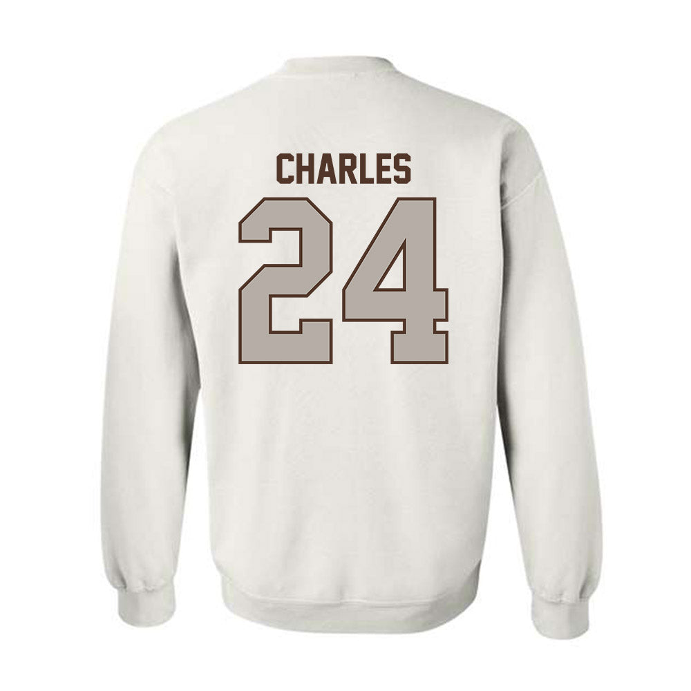 St. Bonaventure - NCAA Men's Basketball : Cayden Charles - Classic Shersey Crewneck Sweatshirt-1