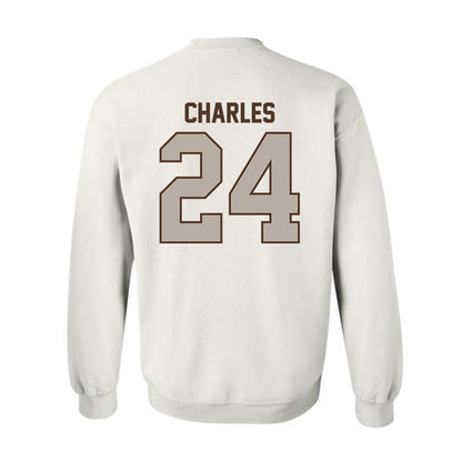 St. Bonaventure - NCAA Men's Basketball : Cayden Charles - Classic Shersey Crewneck Sweatshirt-1