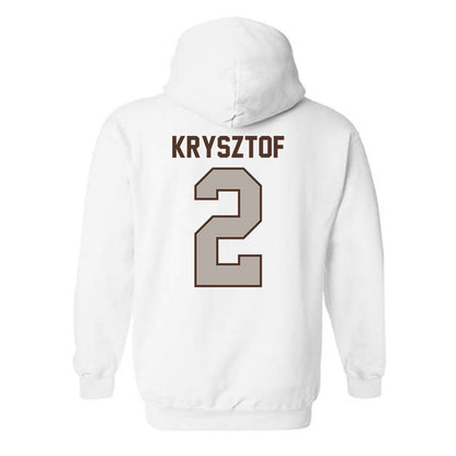 St. Bonaventure - NCAA Women's Basketball : Kaylee Krysztof - Classic Shersey Hooded Sweatshirt-1