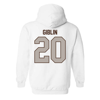 St. Bonaventure - NCAA Baseball : Eamon Giblin - Classic Shersey Hooded Sweatshirt-1