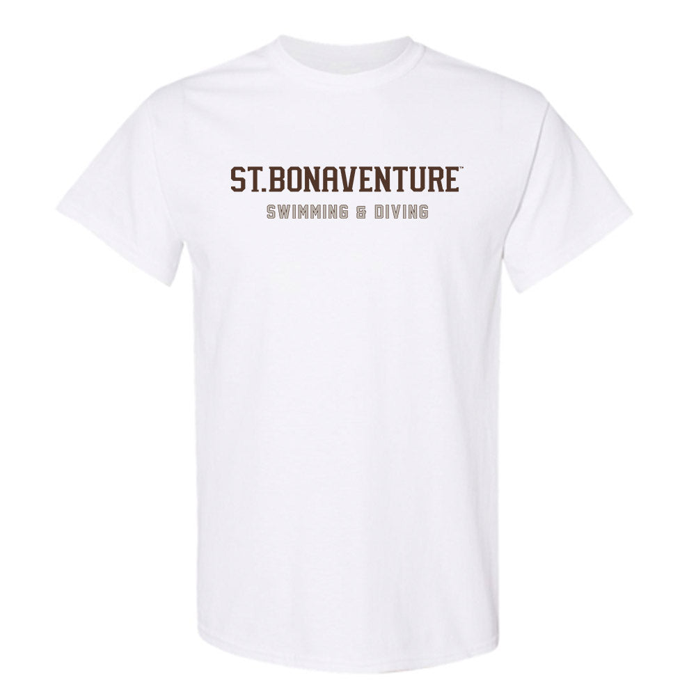St. Bonaventure - NCAA Men's Swimming & Diving : Maxwell Tucker - Classic Shersey T-Shirt-0