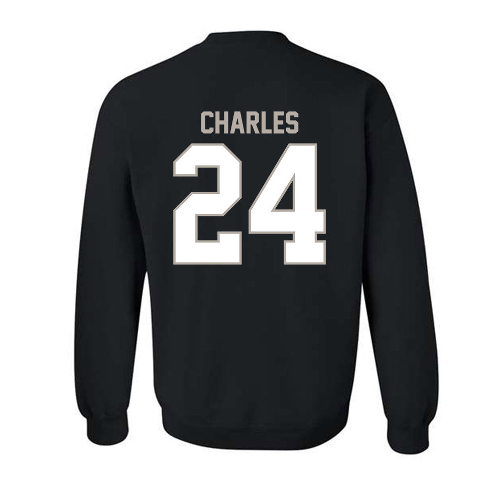 St. Bonaventure - NCAA Men's Basketball : Cayden Charles - Classic Shersey Crewneck Sweatshirt-1