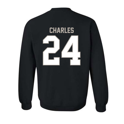 St. Bonaventure - NCAA Men's Basketball : Cayden Charles - Classic Shersey Crewneck Sweatshirt-1