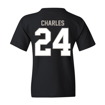 St. Bonaventure - NCAA Men's Basketball : Cayden Charles - Classic Shersey Youth T-Shirt-1