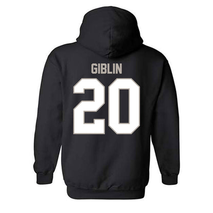 St. Bonaventure - NCAA Baseball : Eamon Giblin - Classic Shersey Hooded Sweatshirt-1