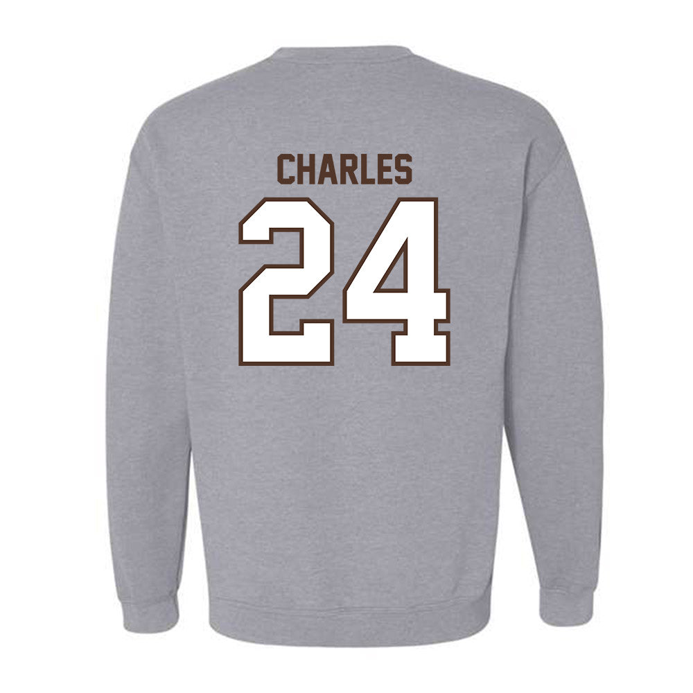 St. Bonaventure - NCAA Men's Basketball : Cayden Charles - Classic Shersey Crewneck Sweatshirt-1