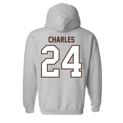 St. Bonaventure - NCAA Men's Basketball : Cayden Charles - Classic Shersey Hooded Sweatshirt-1