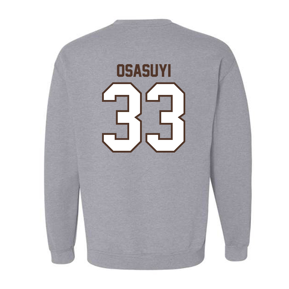 St. Bonaventure - NCAA Men's Basketball : Andrew Osasuyi - Classic Shersey Crewneck Sweatshirt-1